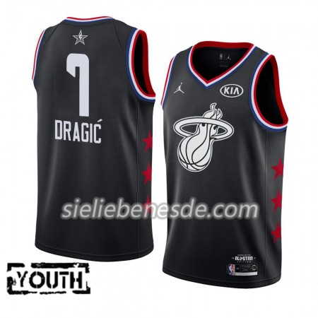 Kinder NBA Miami Heat Trikot Goran Dragic 7 2019 All-Star Jordan Brand Schwarz Swingman